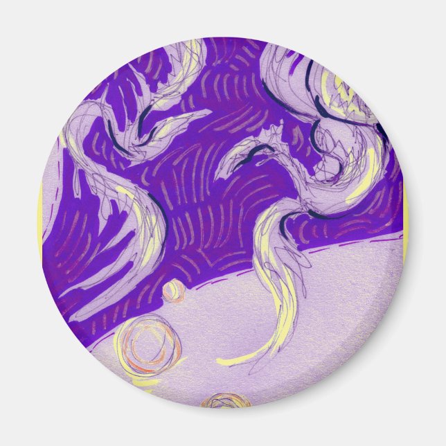 Aimant Deux Dragons, Trois Soleils (Devant)