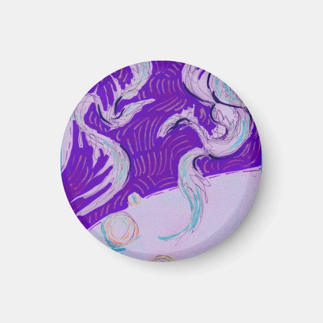 Aimant Deux Dragons, Trois Soleils (Devant)