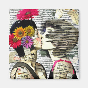 Aimant Deux femmes amoureuses Pride Kiss