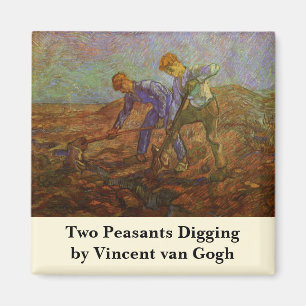 Aimant Deux paysans creuser par Vincent van Gogh