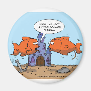 Aimant Deux poissons d'or—Amitié