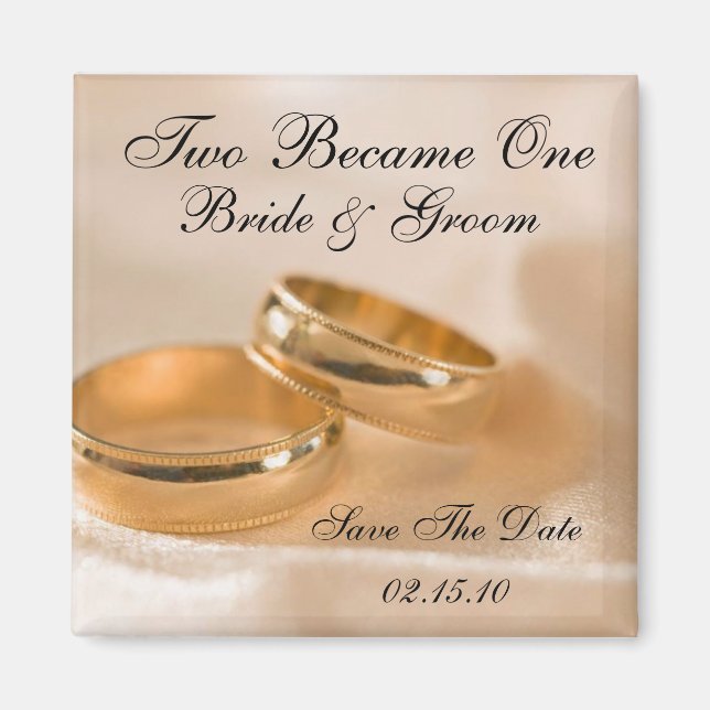 Aimant Deux sont devenus un (Devant)