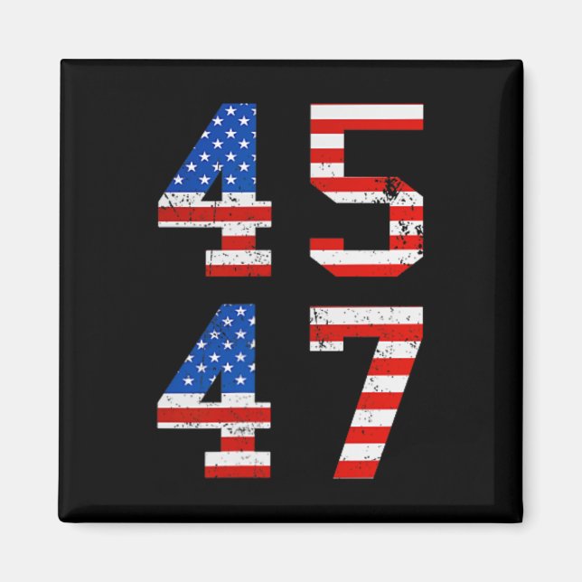 Aimant (Devant Et Recto) Jésus Est Mon Sauveur Trump Est  (Devant)