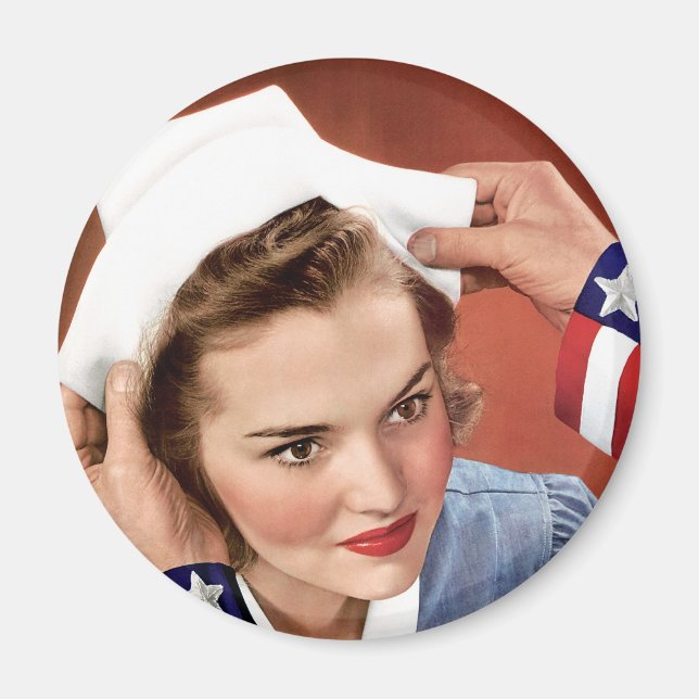 Aimant Devenez Infirmière (Devant)