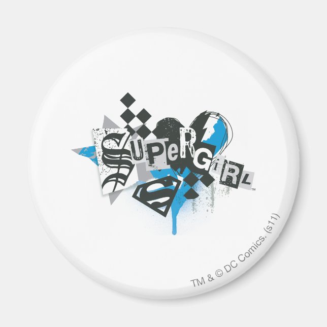 Aimant Déversements et éclaboussures de supergirl (Devant)