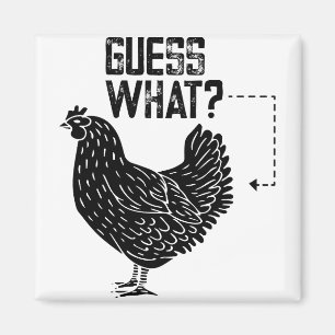 Aimant Devinez Quoi ? Beurre De Poulet !