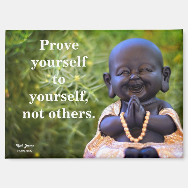 Aimant Devis inspirant les choix (Recto)