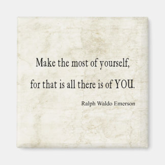 Aimant Devis vintage Emerson Inspiration