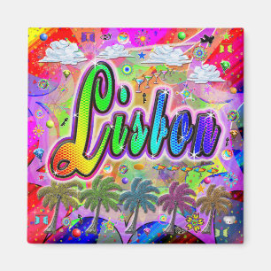 Aimant d'Express de Lisbonne Vista