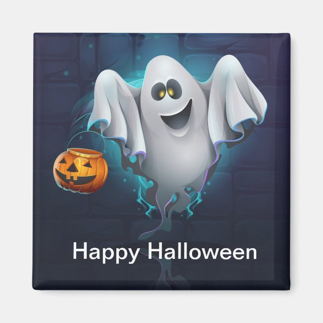 Aimant d'Halloween (Devant)