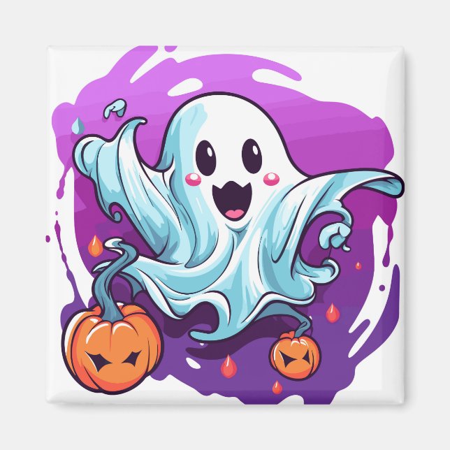 Aimant d'Halloween (Devant)