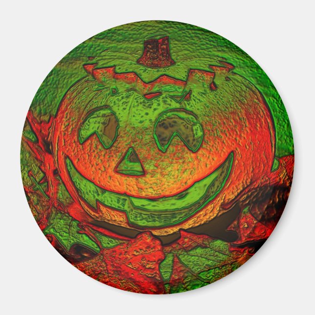 Aimant d'Halloween (Devant)