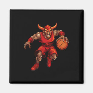 Aimant Diable de basket-ball