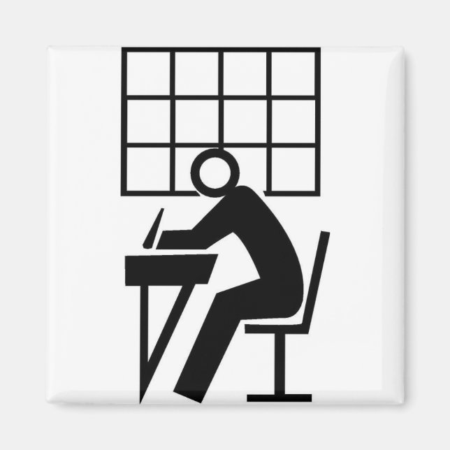 Aimant Diagramme étudiant (Devant)