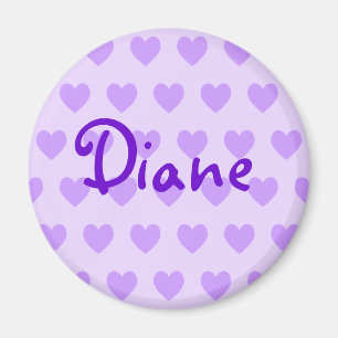 Aimant Diane en violet