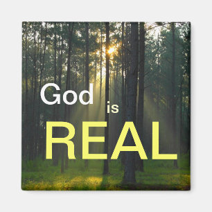 Aimant Dieu est VRAI - magnétique religieux spirituel de