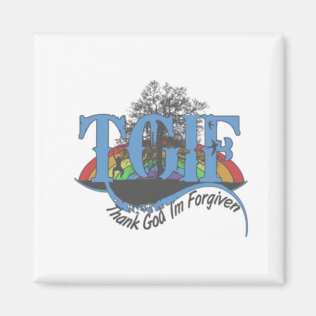 Aimant Dieu merci, je suis pardonné au TGIF (Devant)
