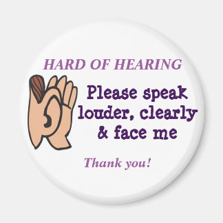 Aimant Difficile à entendre