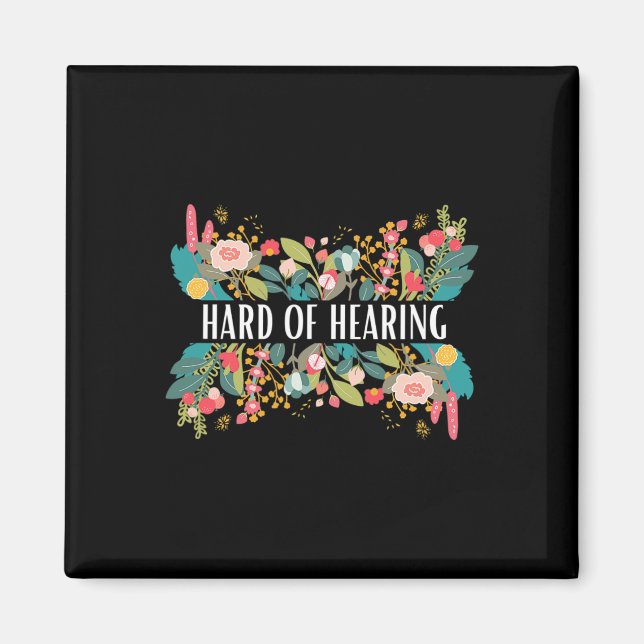 Aimant Difficile d'alerte et de conception de sensibilisa (Devant)