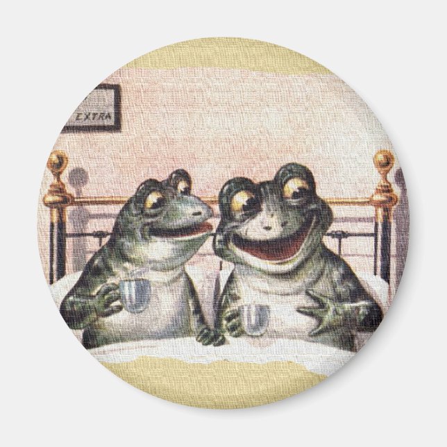 Aimant Dimanche matin (Devant)