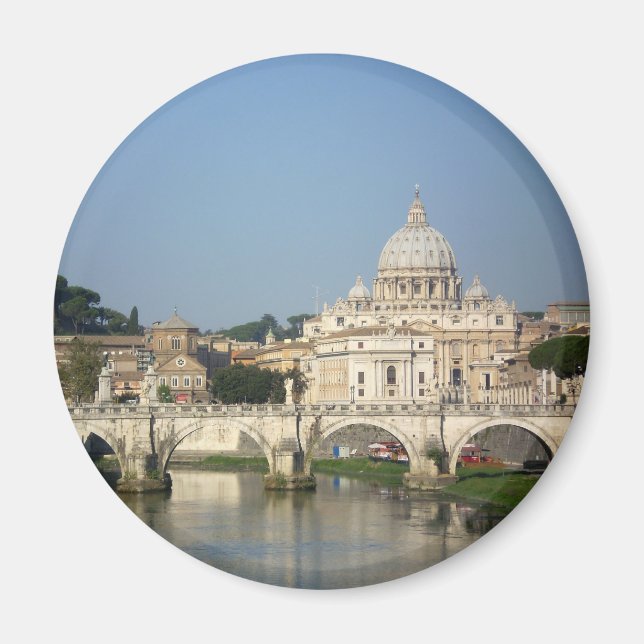 Aimant Dimanche matin à Rome (Devant)