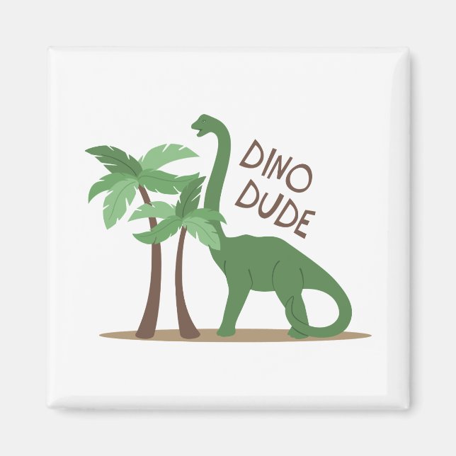 Aimant Dino Dude (Devant)