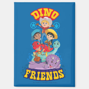 Aimant Dino Friends Dino Ranch