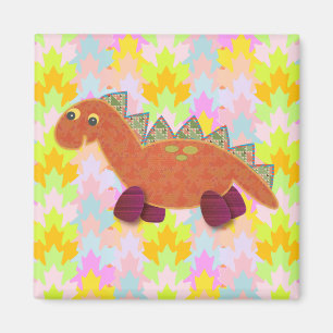 Aimant Dino : Jouons