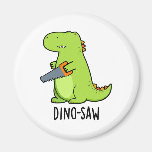 Aimant Dino-scie Funny Dinosaur Tool Pun