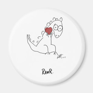 Aimant Dinosaure de Rawr !
