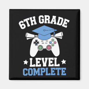 Aimant Diplômé de 6e niveau de jeu de jeu complet