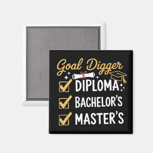 Aimant Diplômé de Master Goal Digger a réussi sa promotio