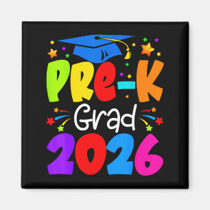 Aimant Diplôme de maternelle 2026 Minimal Pre Grad
