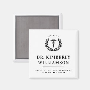 Aimant Diplôme d'études Médicales personnalisé