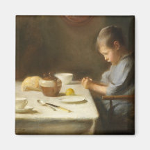 Dire grâce (Garçon priant à la table)
