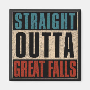 Aimant Directement en direction de Great Falls Montana MT
