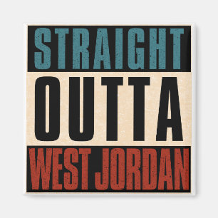 Aimant Directement en périphérie ouest de Jordanie Utah U