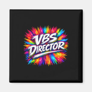 Aimant directeur de VBS splash coloré pour vacances bible
