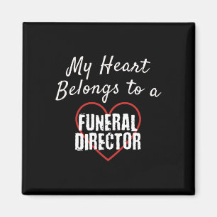 Aimant Directeur Funéraire Mon Cœur Appartient À L'amour
