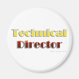 Aimant Directeur technique (texte seulement)