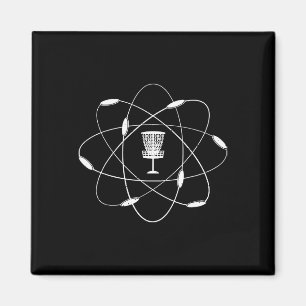 Aimant Disque golf atomique Golf Golf Joueur Sport Jeu