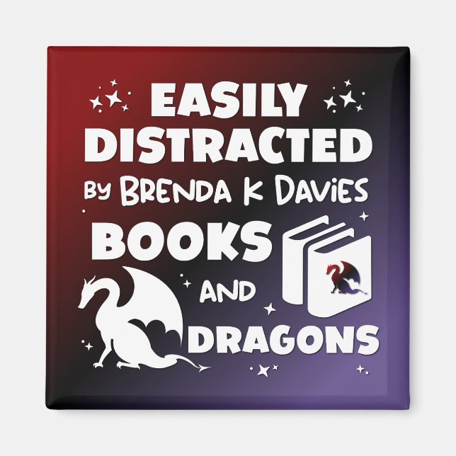 Aimant Distrait par Brenda K Davies Livres et Dragons (Devant)
