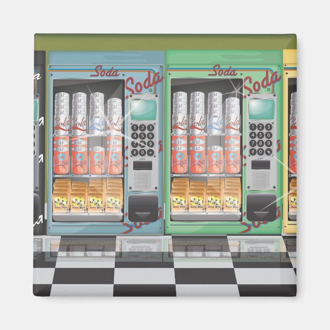 Aimant Distributeur automatique (Devant)