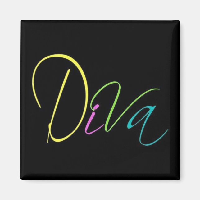 Aimant "Diva" (Devant)