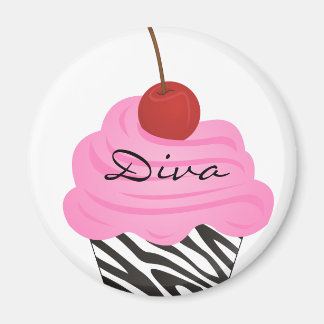 Aimant Diva Cupcake