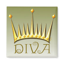 Aimant Diva en or AH2010