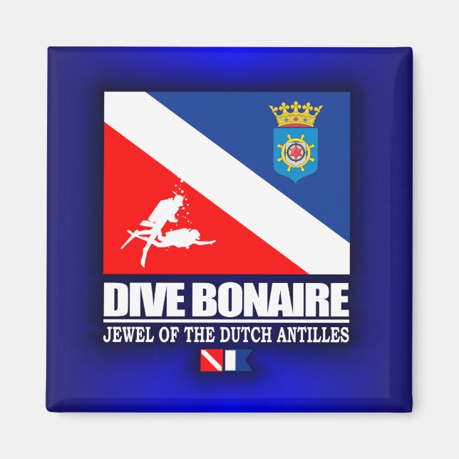 Aimant Dive Bonaire (Devant)