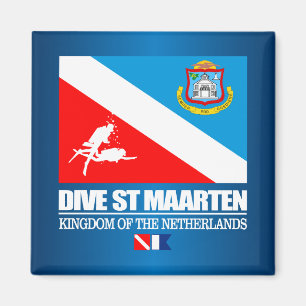 Aimant Dive St Maarten (sq)