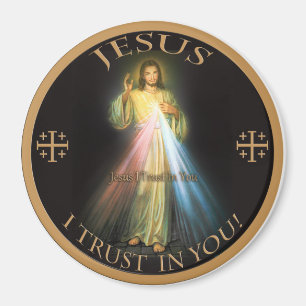 AIMANT DIVINE MERCY, JÉSUS J'AI CONFIANCE EN VOUS.