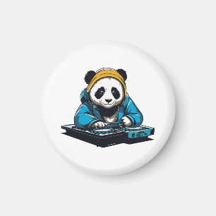 Aimant DJ Kawaii Panda